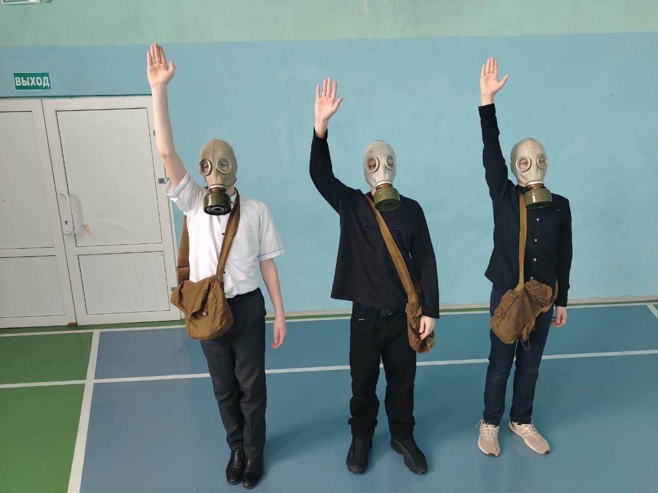 Учения по ГО.
